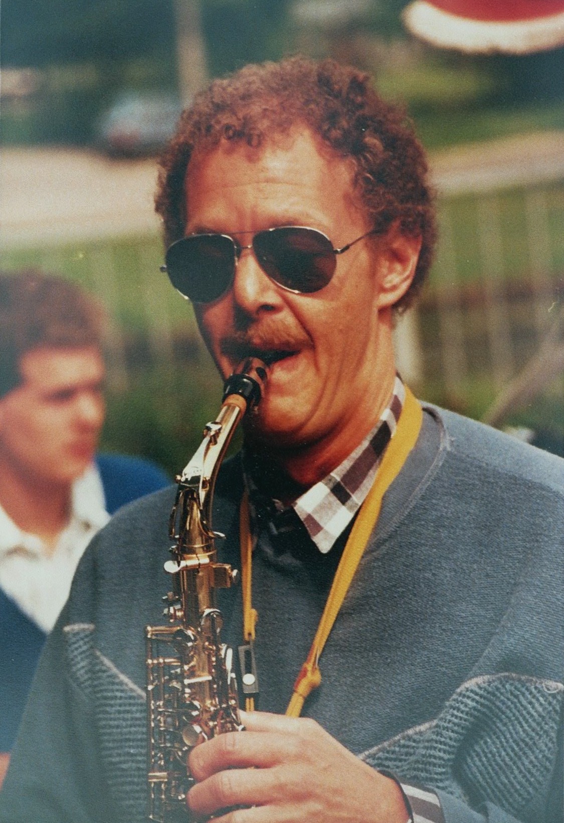EOJ als sessie muzikant in jazz bandje ( jaren tachtig )